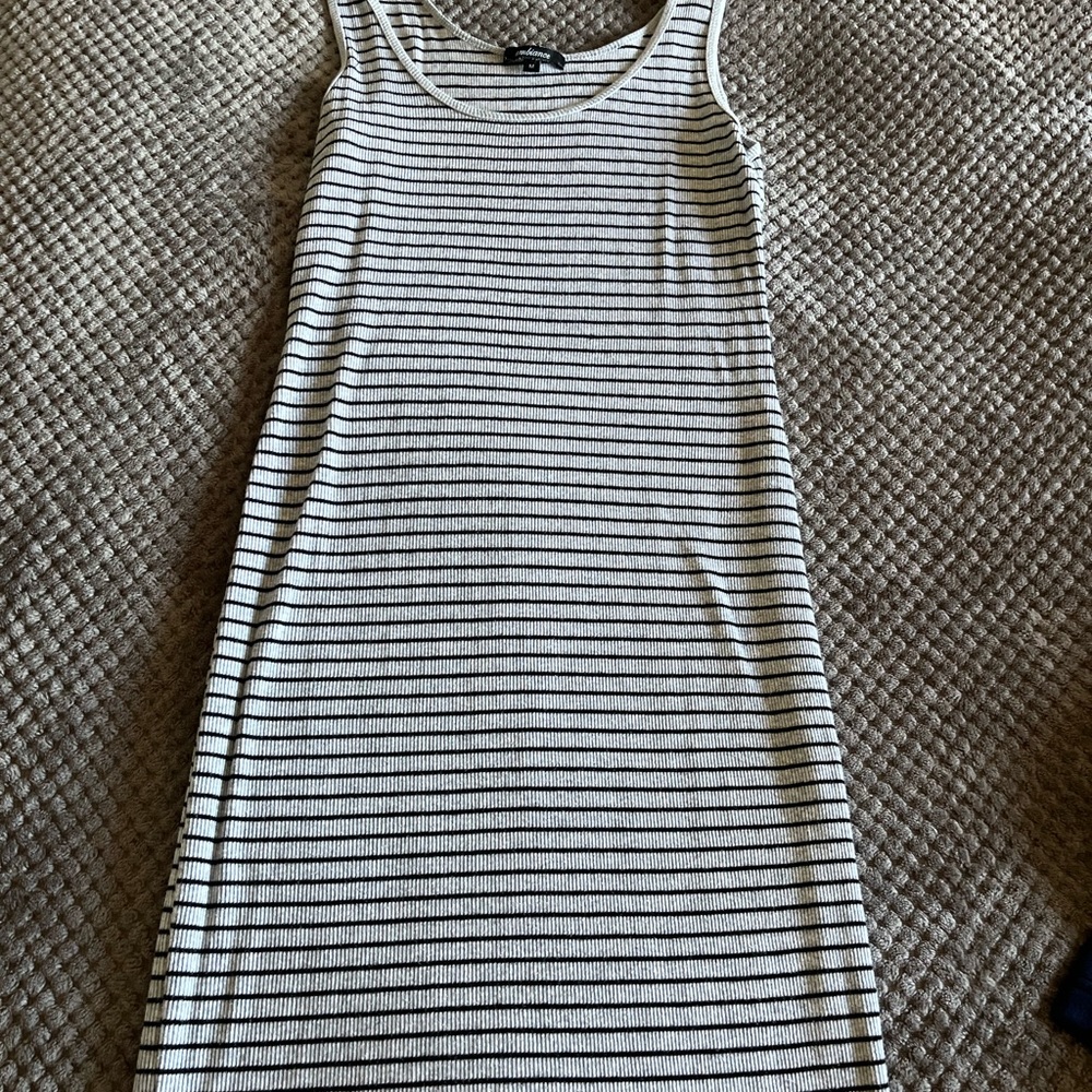 Striped Sleeveless Dress